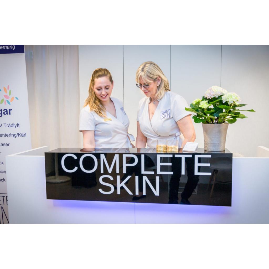 Complete Skin-hudläkare-bokatid-hudvård-estetik-ultrav-trådlyft